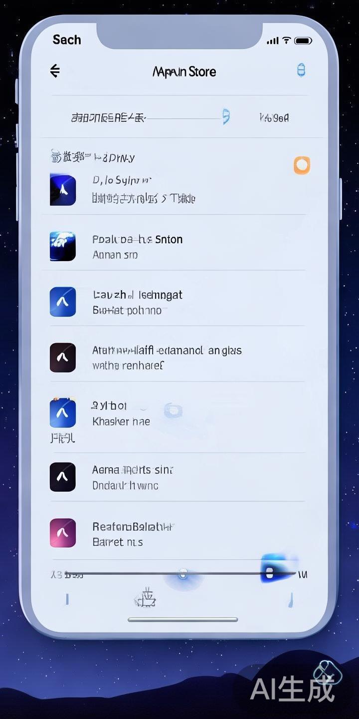 打开“App&nbsp;Store”，在底部菜单中找到“搜索