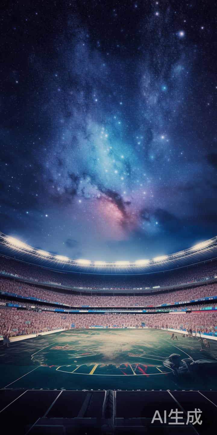 其次，借助自然星空的美学价值，可以为赛事赋予更深层