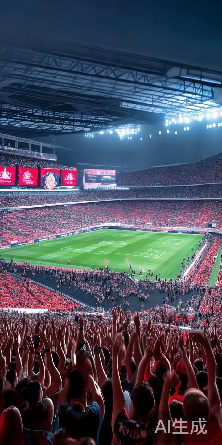 现代足球运动的成功运作离不开庞大的粉丝基础和多元化